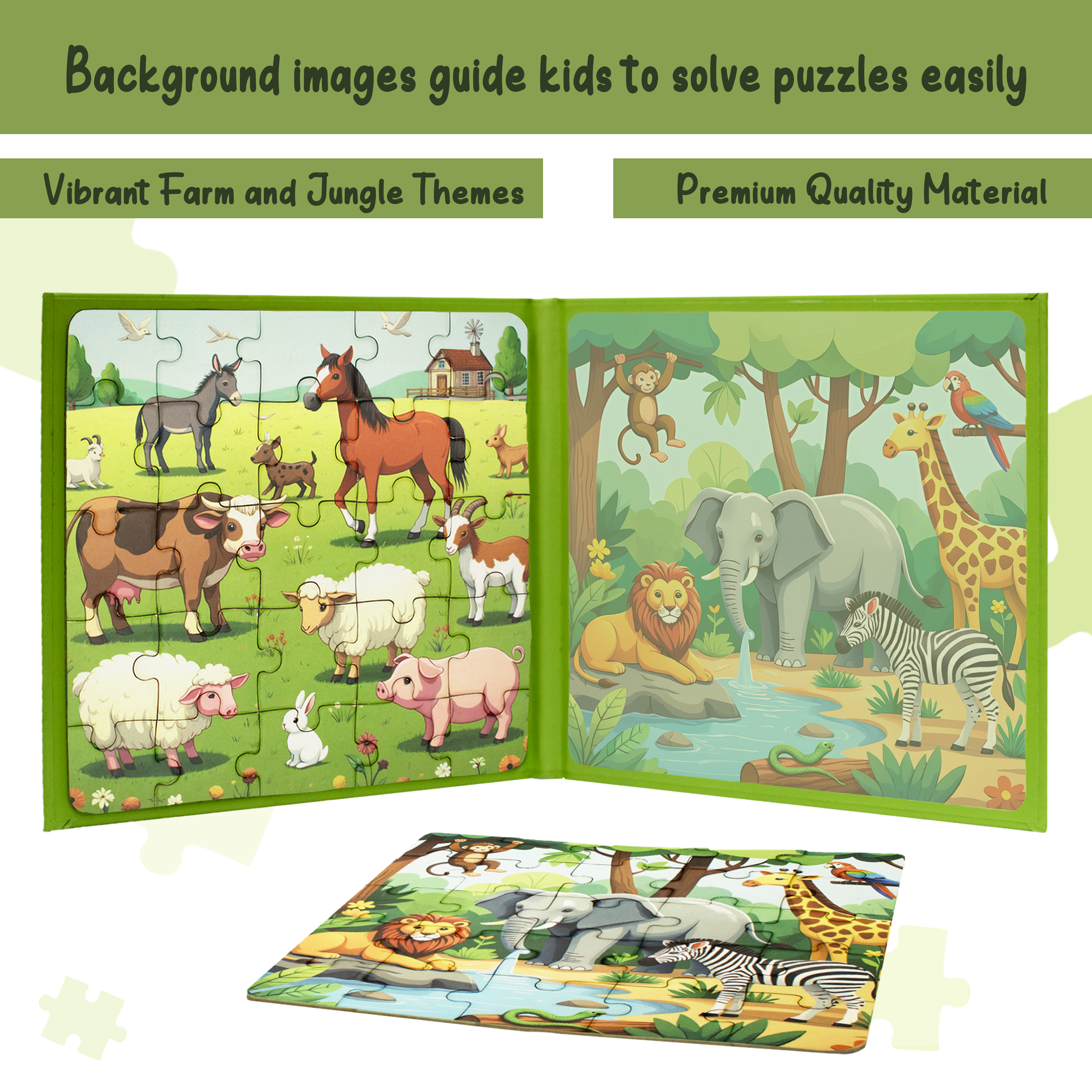 Magnetic Puzzle Books for Kids