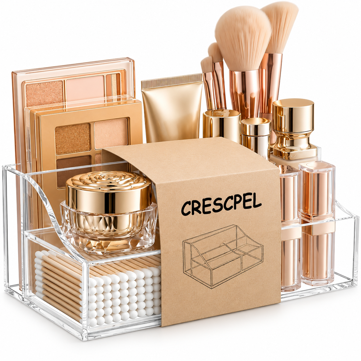 Makeup Organizer with Drawer